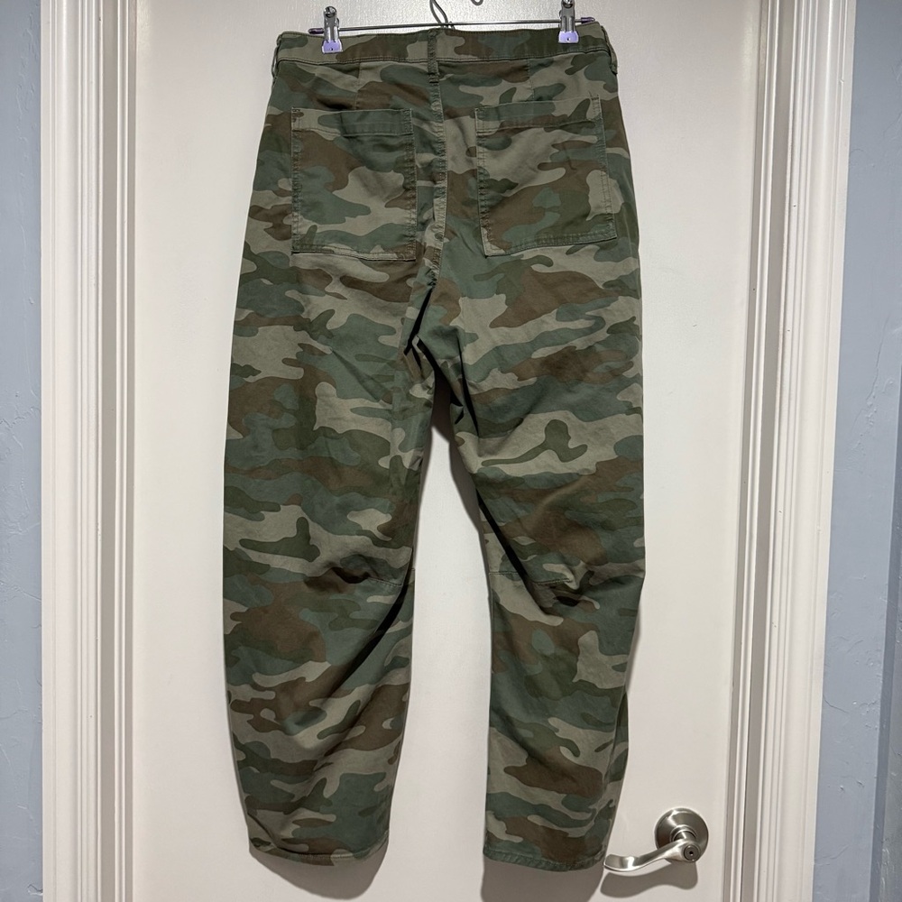 GAP Factory Women’s Barrel Camouflage Pants - 10 - Picture 5 of 13
